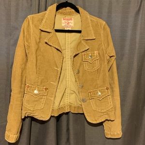 True religion corduroy jacket
